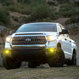 RIGID 2014+ Toyota Tundra, 2014+ 4Runner, and 2016+ Tacoma 360-Series PRO SAE Fog Kit Yellow