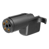 Curt - Electrical Adapter (6-Way Round Vehicle to 4-Way Flat Trailer) - 57620