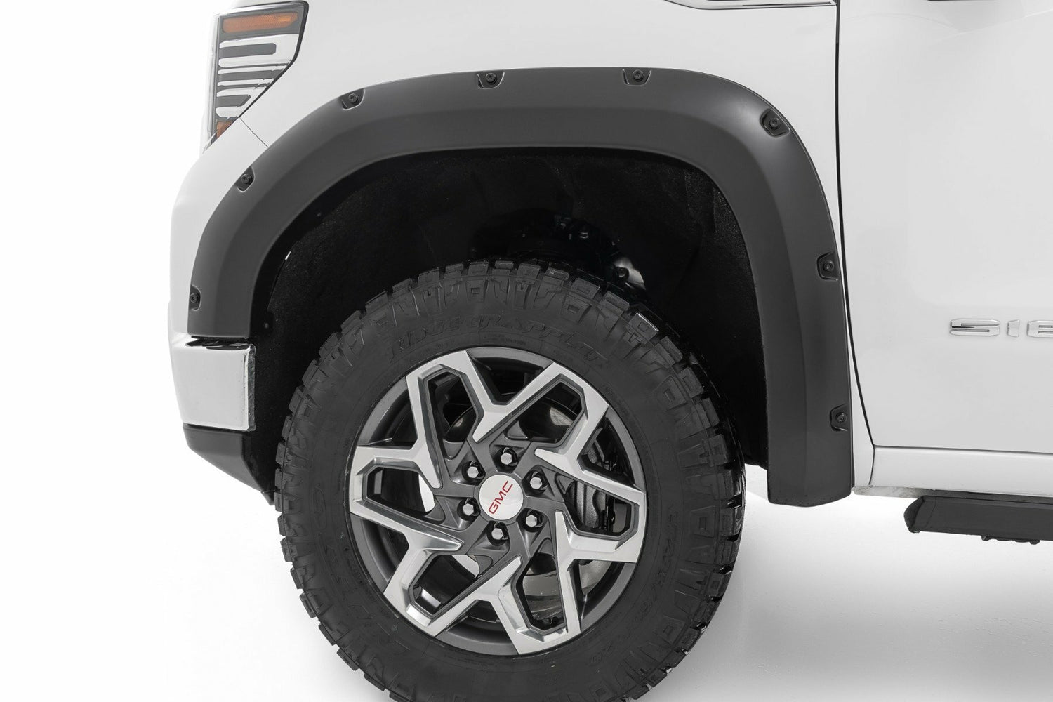Rough Country - Pocket Fender Flares - G1K Stone Blue - GMC Sierra 1500 2WD/4WD (2019-2024) - F-C11950A-G1K