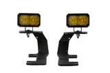 Diode Dynamics DD6660 Allows you to mount two Stage Series 2in LED Pods above the hood.