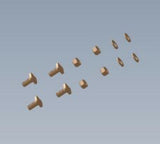 Yakima - Rpl T-Bolt W/Nut 4Pk - 8880184