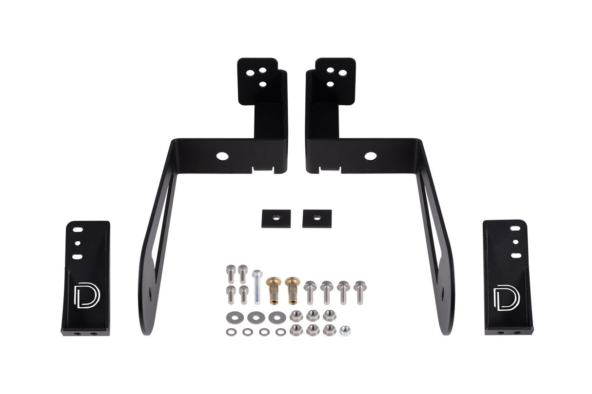 Diode Dynamics - Stage Series Grille Bracket Kit for 2007-2018 Jeep JK Wrangler - DD7228P