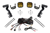 Diode Dynamics - SS3 LED Ditch Light Kit for 2024+ Toyota Tacoma, Pro Yellow Combo - DD7941