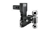 B&W Trailer Hitches - TS10065BMP 2 in Model 9 Blk Tow & Stow Dual Ball for Multi-Pro Tailgate