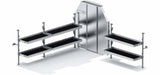 Holman - Folding Shelves Package - Transit 1 - 51TRH-S