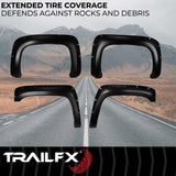 TrailFx - Pocket Style Fender Flares For Chevrolet Silverado 1500-3500 (TFC3001S)