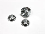 KC HiLiTES 7222 KC Light Lock Security Nut Set LKZ M8-1.25