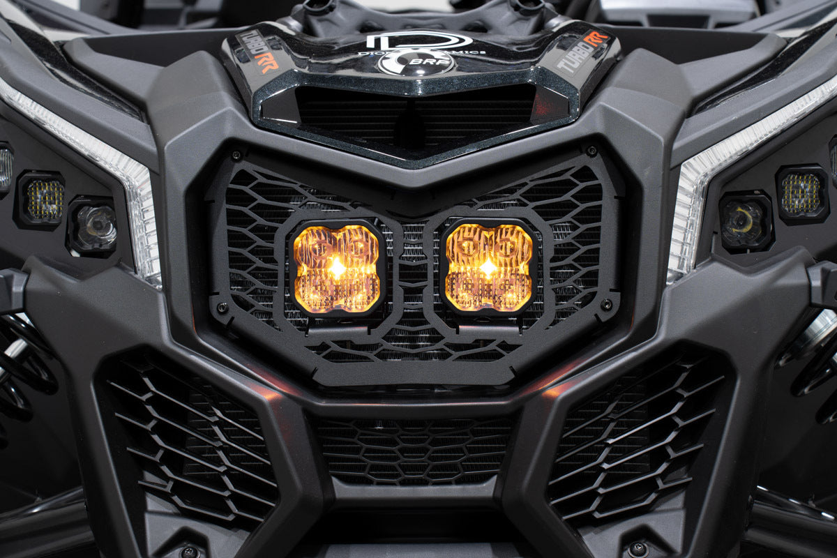 Diode Dynamics DD7877P Bolt-on fitment on 2017-2023 Can Am Maverick X3.
