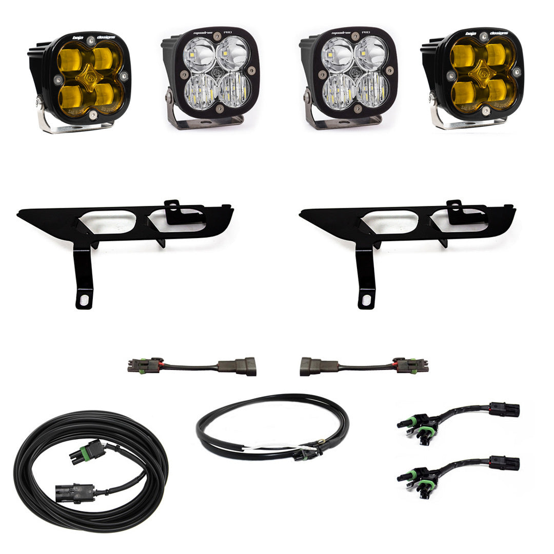 Baja Designs - 447700UP - Squadron SAE/Pro Fog Pocket Light Kit