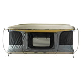 Overland Vehicle Systems - HD Bundu 2 - Hard Shell Pop Up Roof Top Tent, 2 Person, Grey Body and Black Rainfly - 18199901