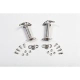 Hood Catch Kit, Stainless Steel; 46-95 Jeep CJ/Wrangler YJ