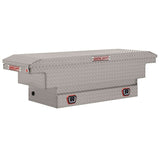 Weather Guard - Model 131-0-04 Saddle Box, Aluminum, Compact Low Profile, Clear, 8.0 cu ft - 131-0-04
