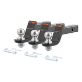 Curt - Loaded Ball Mounts with 2" Balls (2" Shank, 7,500 lbs., 4" Drop, 3-Pack) - 45057