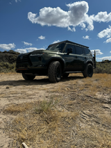 CBI - Lexus GX550 Standard Overland Rock Sliders - Powder Coat Black - 300-000-016-037