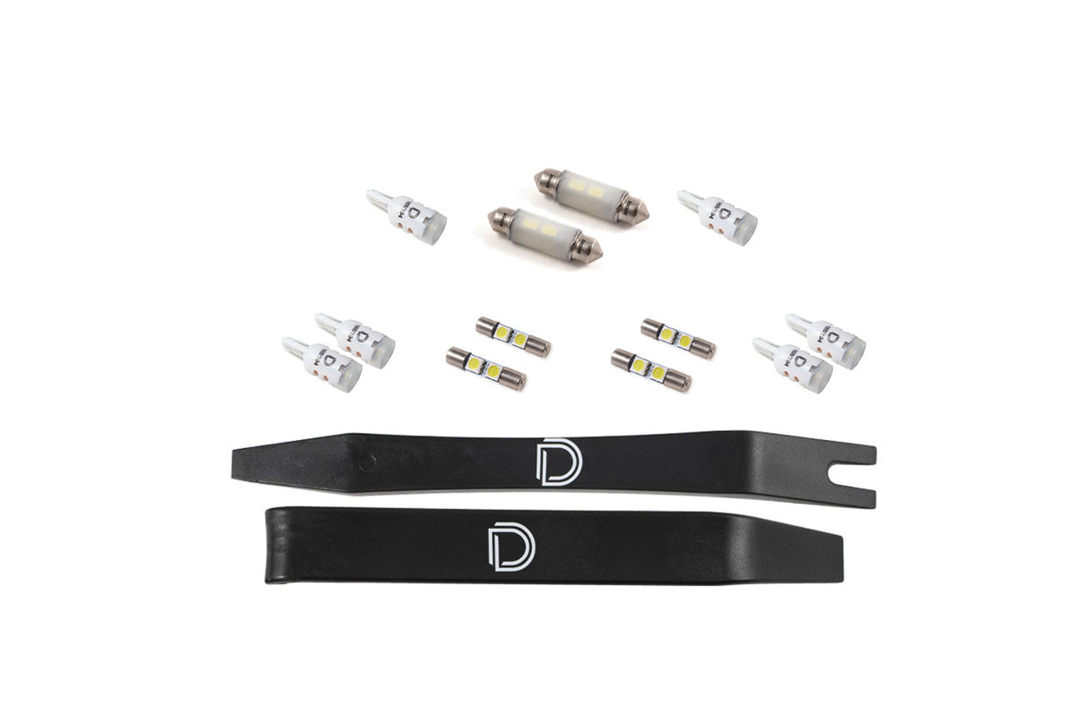 Diode Dynamics - Interior LED Kit for 1994-2004 Ford Mustang, Cool White Stage 2 - DD0606