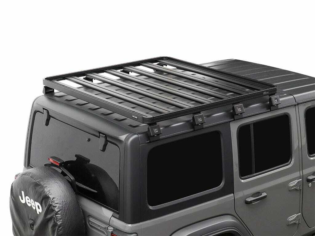 Front Runner - Jeep Wrangler JL 4 Door (2018-Current) Slimline II 1/2 Roof Rack Kit - KRJW027T