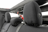 Rough Country - Ford Bronco Seat Covers - 4DR - W Folding RR Armrest - FR & RR - (2021-2023) - 91059