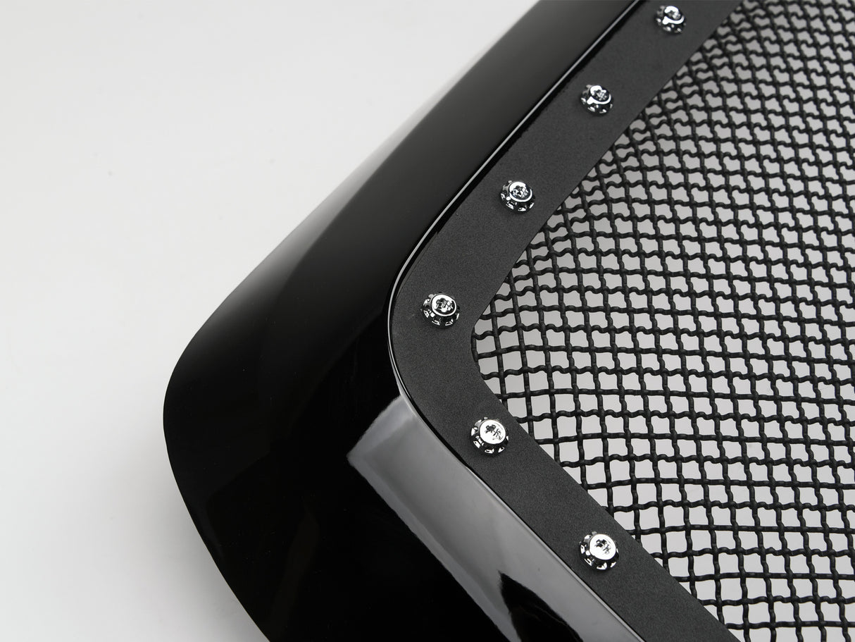 Armordillo 2002-2005 Dodge Ram 1500 Studded Mesh Grille - Gloss Black