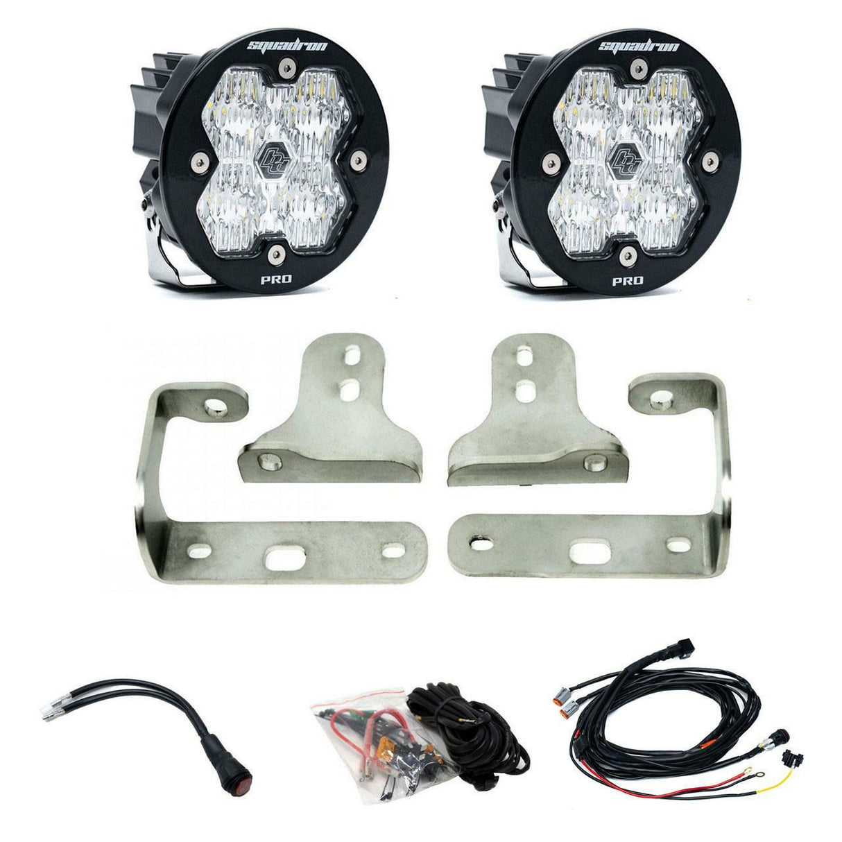 Baja Designs - 44-0046 Squadron-R 2.0 Pro Fog Pocket Light Kit