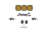 Diode Dynamics - SS5 Sport Universal CrossLink 3-Pod Lightbar Yellow Driving - DD7205