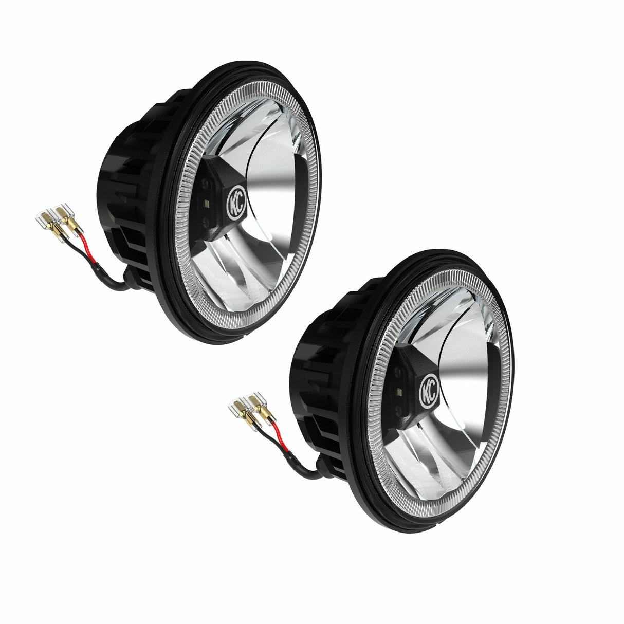 KC Hilites - 6" Gravity LED Insert Pair Pack System - KC #42134 (Spot Beam) - 42134