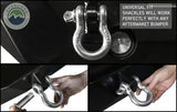 Overland Vehicle Systems - Recovery Shackle D-Ring Bow Shackle vs Soft Shackle - 19010205