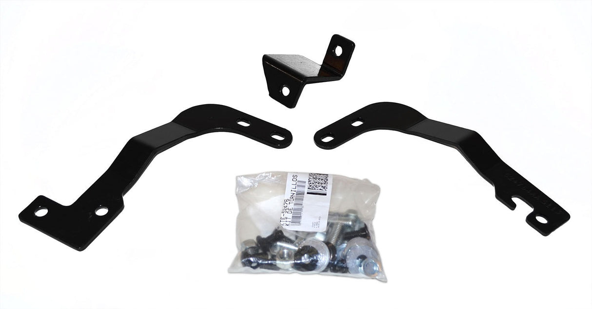 Go Rhino - 55192LT RC2 Bull Bar with Mounting Brackets and Two 3" Cube Lights, Textured Black