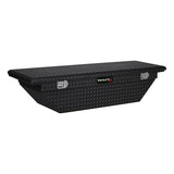 TrailFx - 69 Inch Aluminum Low Profile Single Lid Crossover Toolbox- Gloss Black (120702)