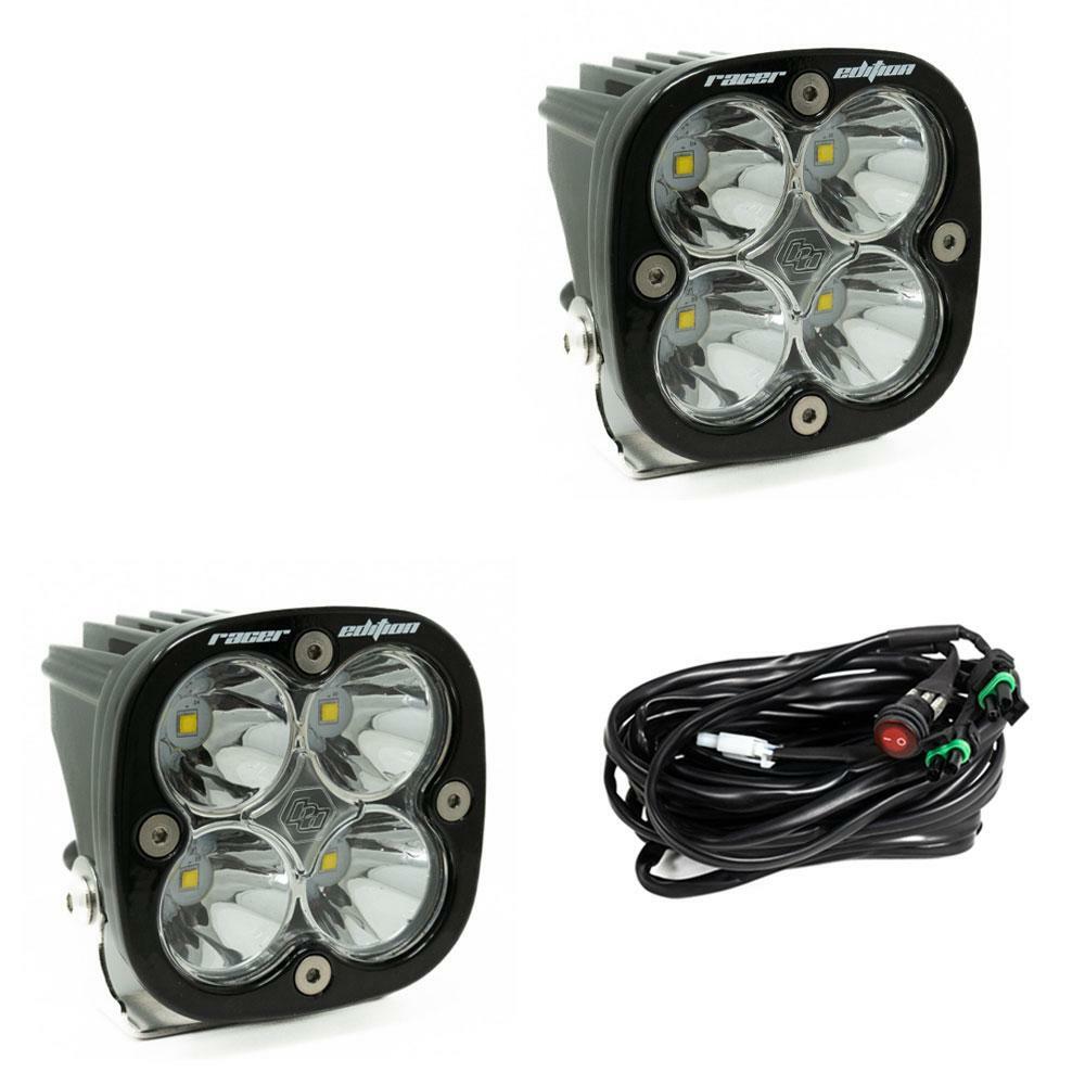 Baja Designs - 727801 - Squadron Racer Edition LED Auxiliary Light Pod Pair