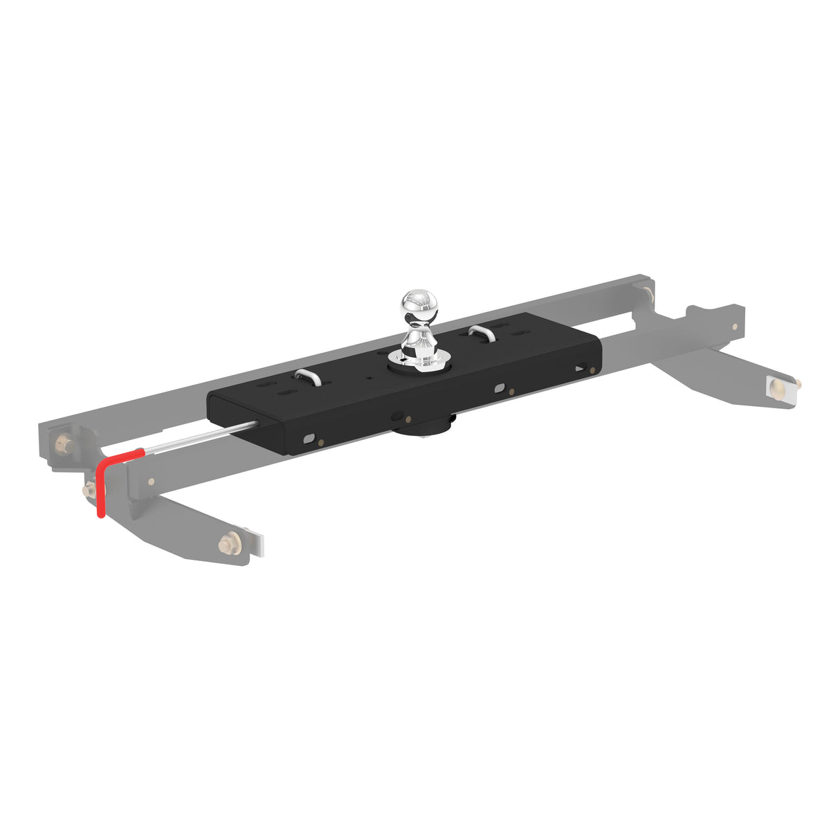 Curt - Double Lock Gooseneck Hitch, 2-5/16" Ball, 30K (Brackets Required) - 60607