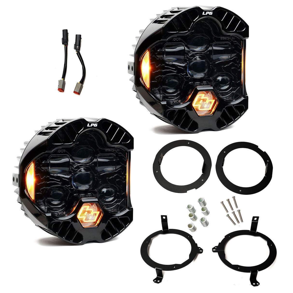 Baja Designs 44-8303 DOT LP6 LED Headlight Kit