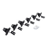 Go Rhino - 6945065 - RB10/RB20 Running Boards - MOUNTING BRACKETS ONLY - Textured Black