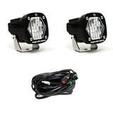 Baja Designs - 387805 - S1 Black LED Auxiliary Light Pod Pair