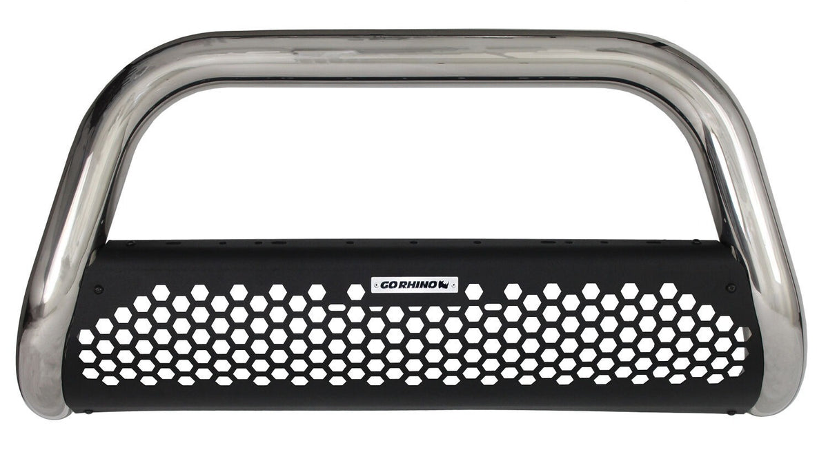 Go Rhino 55273PS -  RC2 Bull Bar with Mounting Brackets - Polished Stainless Steel