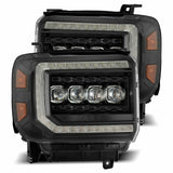 AlphaRex 880617 LED Projector Headlights in Black
