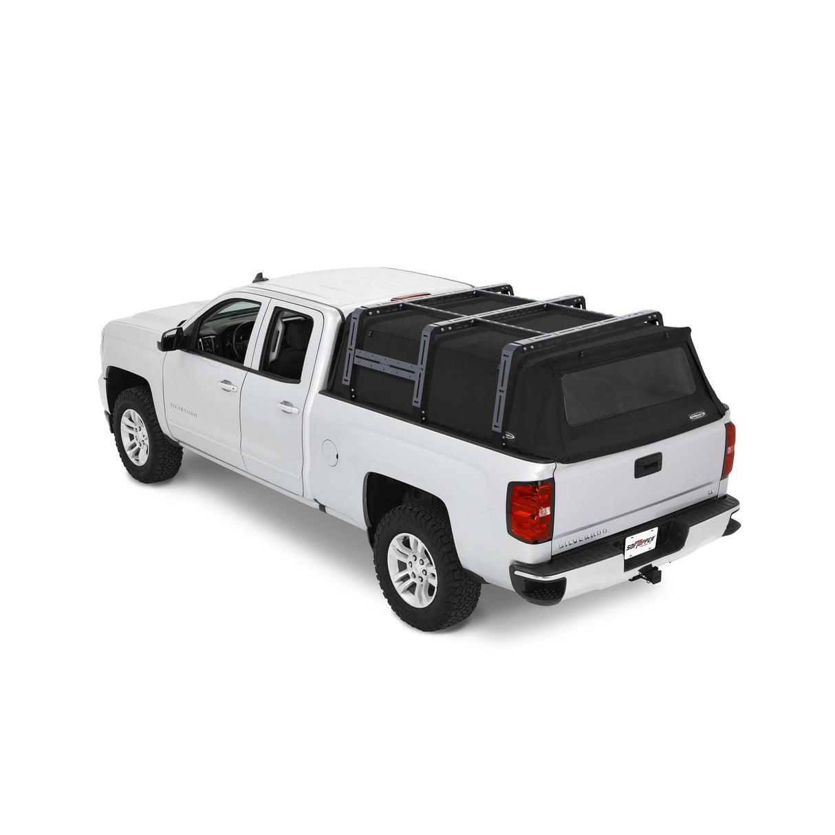 Softopper - Exo Truck Bed Rack - 2015-2023 Ford F-150; 2014-2019.5 Chevy Silverado; GMC Sierra; For 6.5 ft. Bed - RK-FS78F-STD