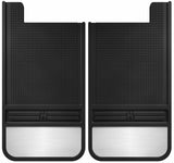 Husky Liners - Rubber Rear Mud Flaps - 12IN w/ Weight - 55101