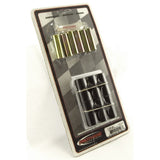 Leaf Spring Bushing Kit, Front or Rear, Black; 55-75 Jeep CJ5/CJ6