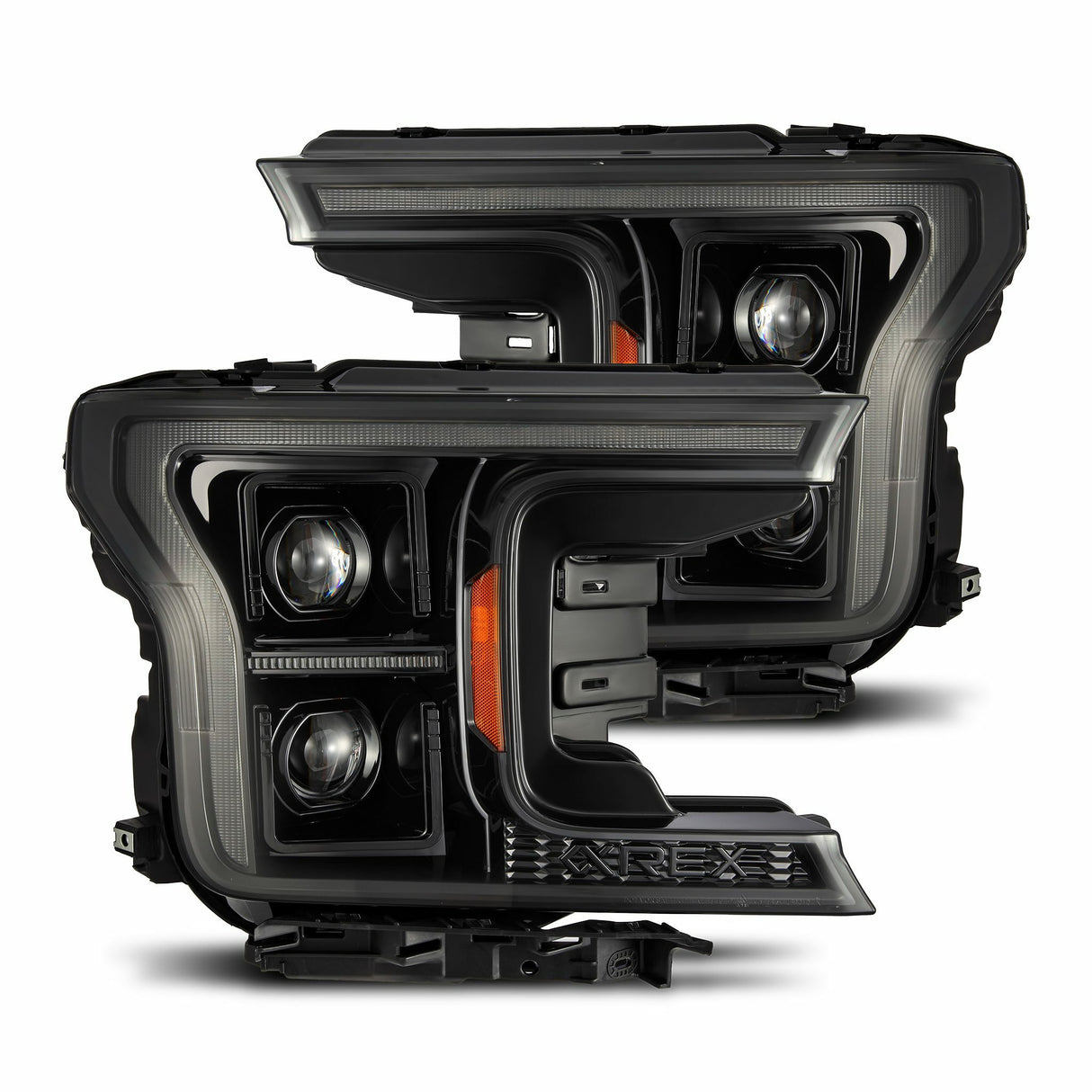 AlphaRex 880251 Projector Headlights Alpha-Black