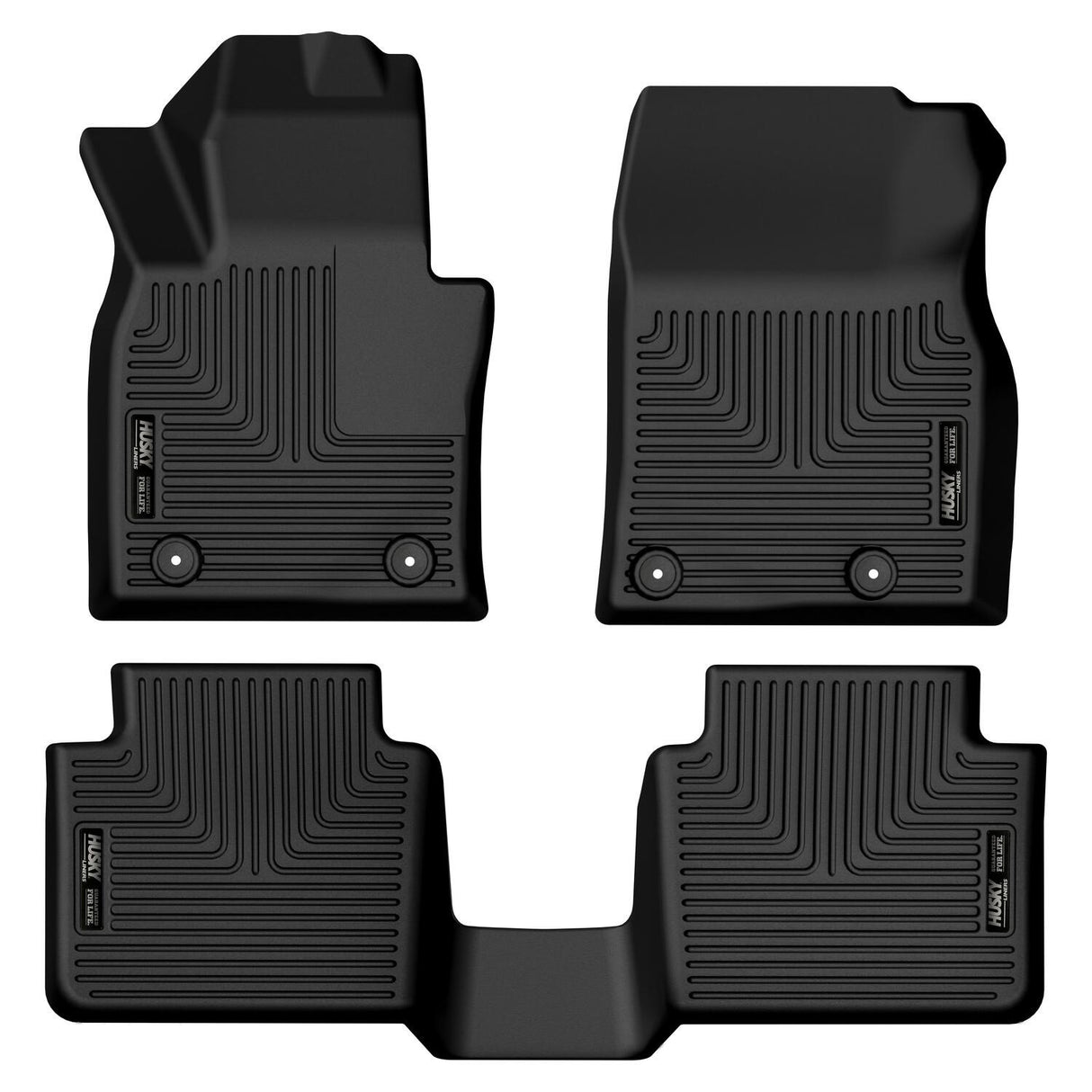 Husky Liners 96621 Weatherbeater - Front & 2nd Seat Floor Liners
