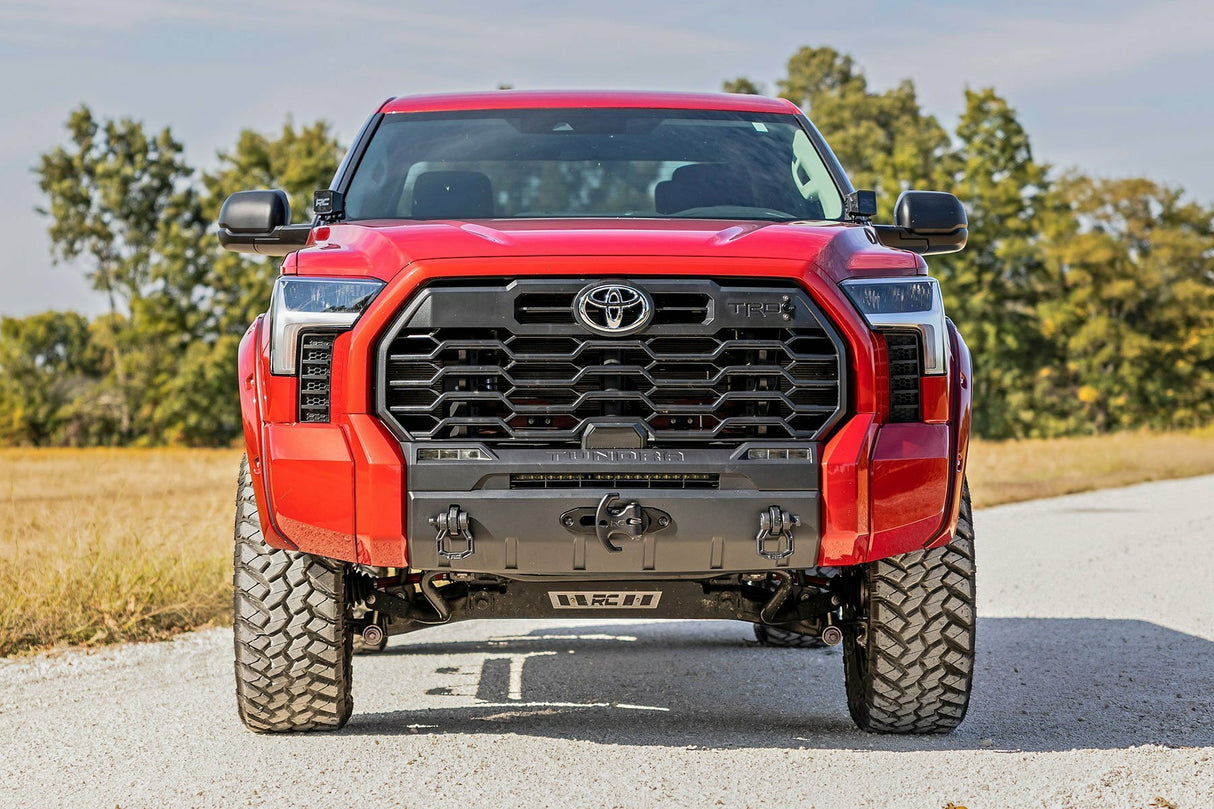 Rough Country - Pocket Fender Flares - 1J9 Celestial Silver Metallic - Toyota Tundra (22-24) - F-T11413-1J9