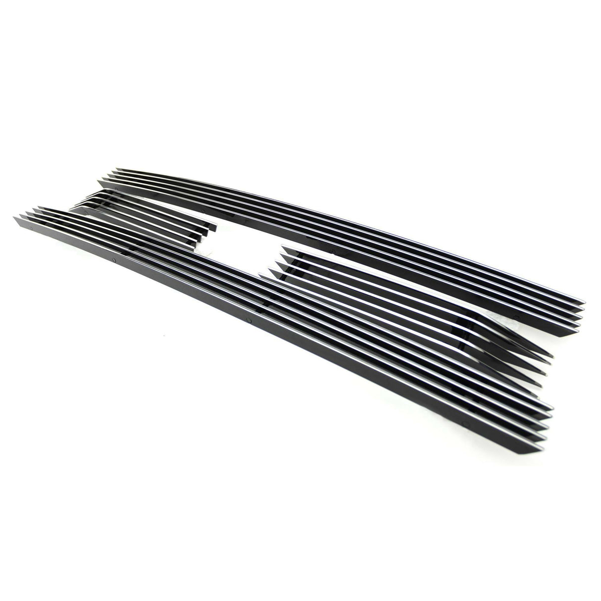T-Rex Grilles - 4 Pc Horizontal Aluminum Billet Grille Overlay - Does not fit XL base model with black utility grille - 21546