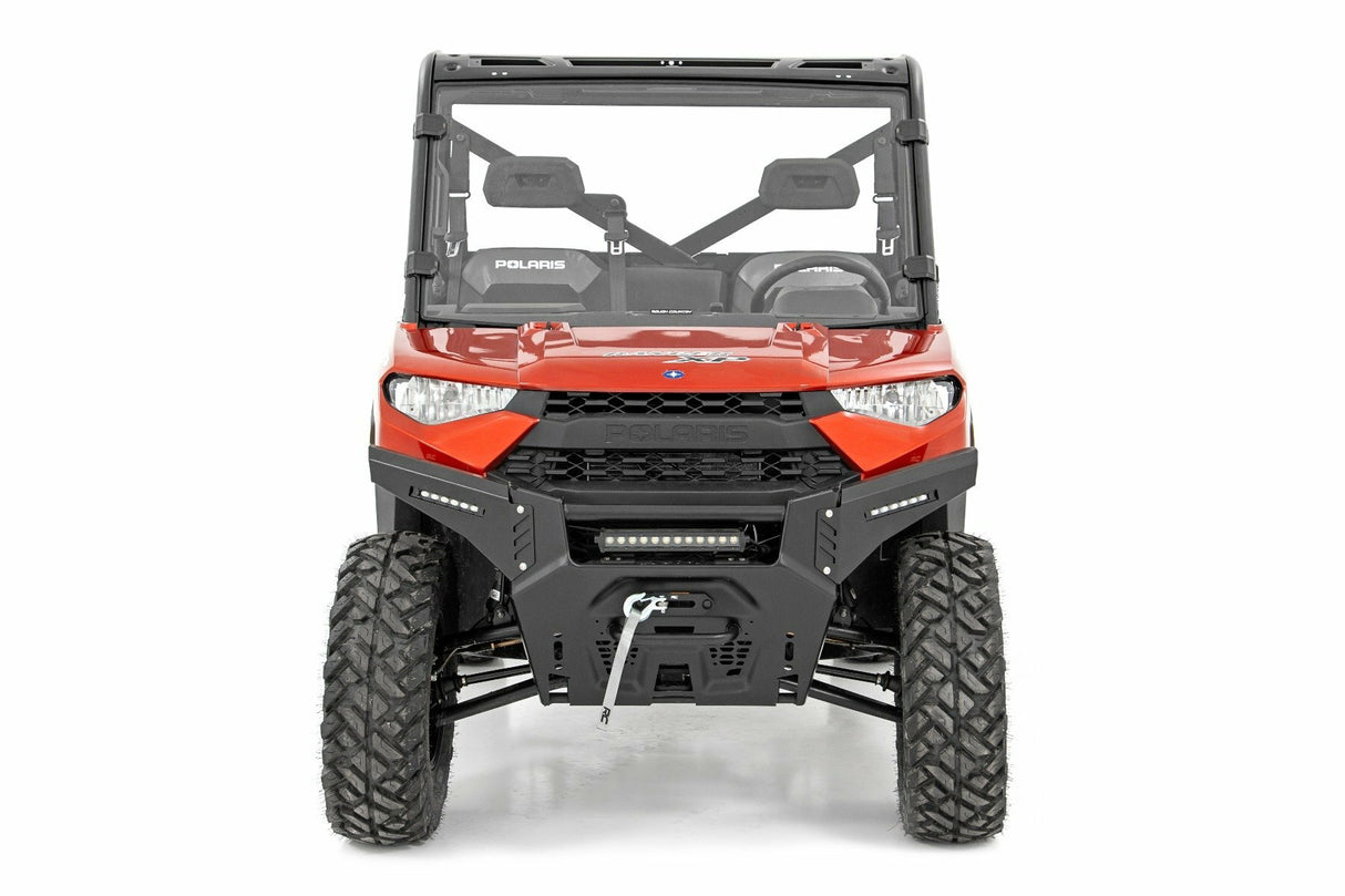 Rough Country - Bumper Wings - 6" Black Slimline LED Pair - Polaris Ranger 1000 Ranger XP 900 1000 - 93044