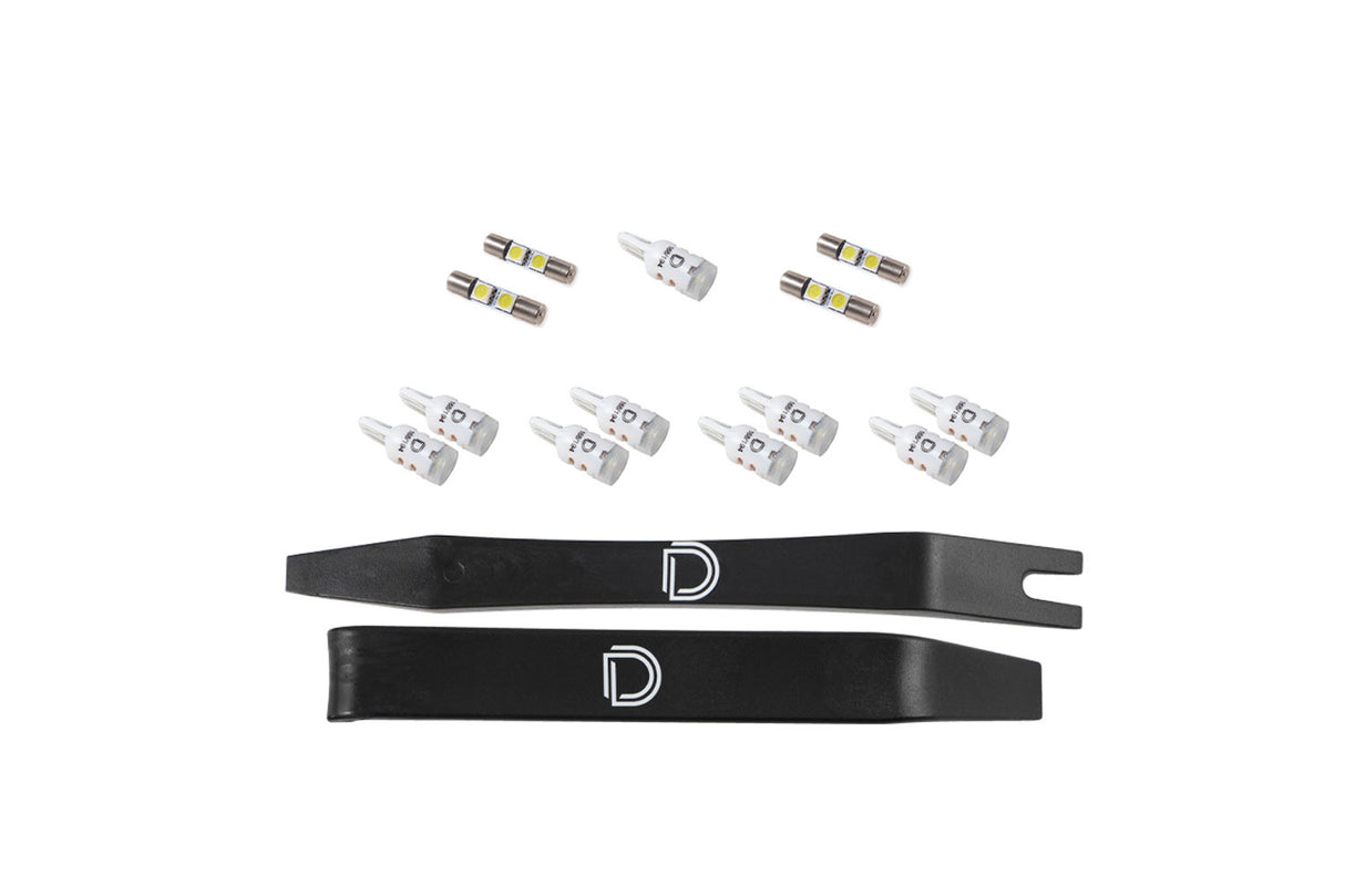Diode Dynamics - Interior LED Kit for 2011-2021 Jeep Grand Cherokee, Cool White Stage 1 - DD0507