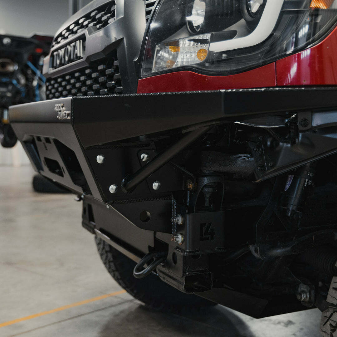 C4 Fabrication - Tacoma Rock Runner Front Bumper / 2nd Gen / 2005-2015 - 1200-3512-NB-P
