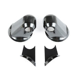 Rugged Ridge - Mirror Arm Covers, Black, Paintable; 07-16 Jeep Wrangler JK/JKU - 13311.05