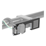 Curt - Easy-Mount Wiring Bracket for 4 or 5-Flat & 6 or 7-Round (2" Receiver) - 58000