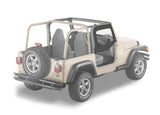 Bestop - 51790-15 - Upper Fabric Half Doors
