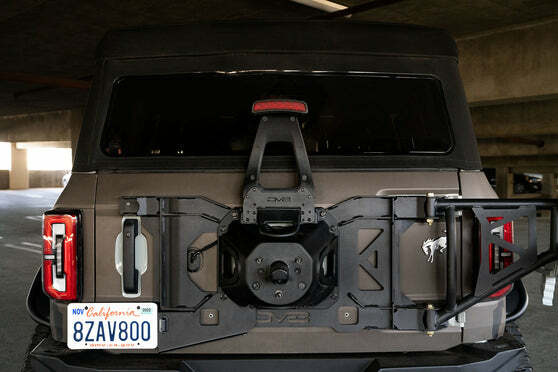 DV8 Offroad - Ford Bronco 3rd Brake Light Extension Bracket - ABBR-02