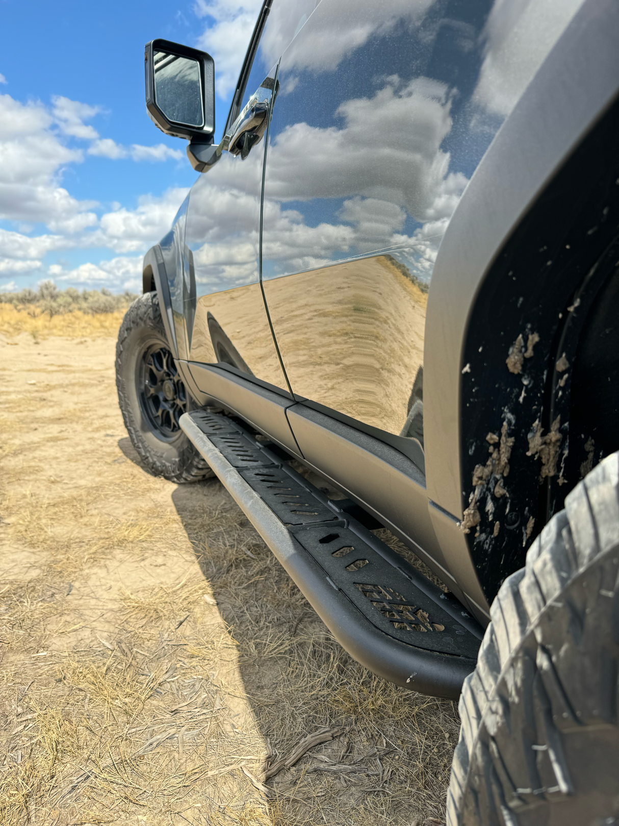 CBI - Lexus GX550 Standard Overland Rock Sliders - Bare Metal - 300-000-016-051